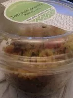 Mängden socker i Taboulé oriental Raisins secs