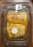 Mängden socker i Dos de cabillaud mariné a la moutarde