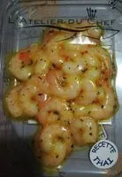 Mängden socker i Queues crevettes cuites décortiquées Thai