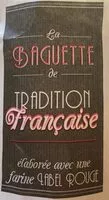 Mängden socker i Baguette de tradition française