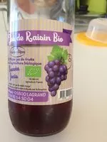 Mängden socker i Jus de raisin bio