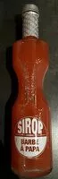 Mängden socker i Sirop Arom Barbe à Papa