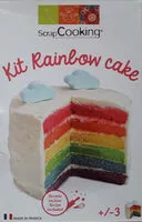 Mängden socker i Kit Rainbow Cake - Scrapcooking