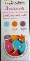 Mängden socker i 3 Colorants Scrapcooking
