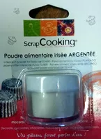 Mängden socker i Poudre alimentaire irisée argentée