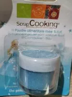 Mängden socker i Poudre alimentaire irisée bleue