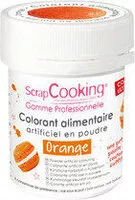 Mängden socker i Colorant artificiel en poudre 5g - Orange