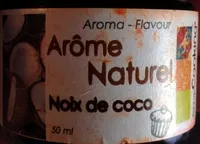 Mängden socker i Arôme naturel Noix de coco