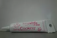 Mängden socker i Icing Stylo Rose Goût Vanille