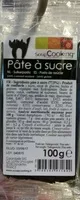 Mängden socker i Pâte à sucre