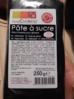 Mängden socker i Pâte à Sucre Arôme Vanille 250 G Noire - Scrapcooking