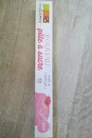 Mängden socker i Rouleau pâte à sucre