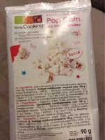 Mängden socker i Sachet Pop Corn Sucré
