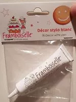 Mängden socker i Décor stylo blanc