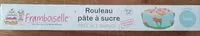 Mängden socker i Rouleau de pâte à sucre