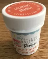 Mängden socker i Colorant alimentaire en poudre orange