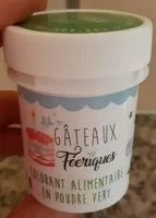 Mängden socker i Colorant alimentaire en poudre vert