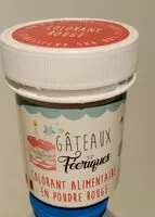 Mängden socker i Colorant alimentaire