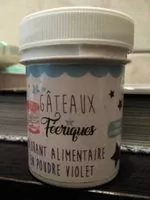 Mängden socker i Colorant alimentaire en poudre violet