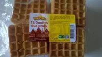 Mängden socker i 12 gaufres aux oeufs