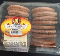 Mängden socker i Palmiers