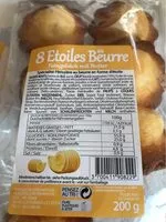 Mängden socker i 8 Étoiles au Beurre
