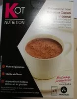 Mängden socker i Préparation pour Boisson Cacao intense