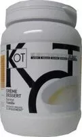 Mängden socker i Kot Crème Dessert Arôme Vanille, Pot