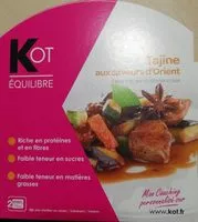 Mängden socker i Tajine aux saveurs d'Orient