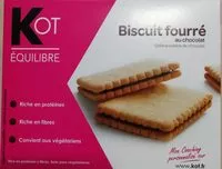 Mängden socker i Biscuit fourré au chocolat
