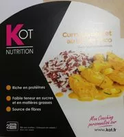 Mängden socker i Curry de poulet au lait de coco