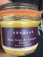 Mängden socker i Foie gras de canard entier