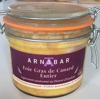 Mängden socker i Foie gras de canard entier