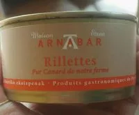 Mängden socker i Rillettes pur canard