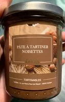 Mängden socker i Pate a tartiner noisette