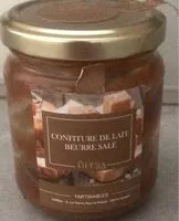 Mängden socker i Confiture de lait beurre salé