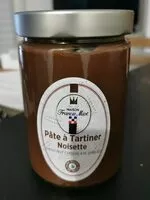 Mängden socker i Pâte à tartiner noisette