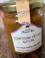 Mängden socker i Confiture de lait nature