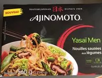 Mängden socker i Nouilles sautées aux légumes