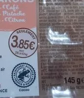 Mängden socker i Macarons