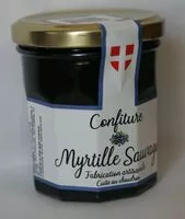Mängden socker i Confiture myrtille sauvage