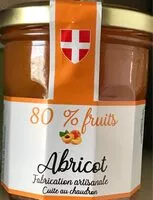 Mängden socker i Abricot 80% de fruit