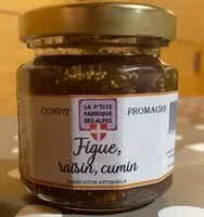 Mängden socker i Confit Figue Raison Cumin