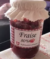 Mängden socker i Fraise 80%