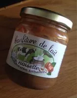Mängden socker i Confiture de lait noisette
