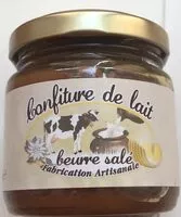 Mängden socker i Confiture de lait beurre salé