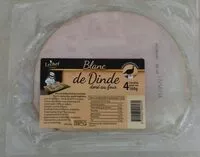 Mängden socker i Blanc de dinde doré au four
