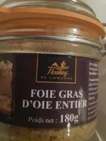 Mängden socker i Foie gras d'oie entier