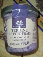 Mängden socker i Terrine de fois gras