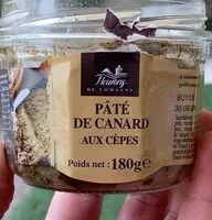 Mängden socker i Pate de canard au cepe